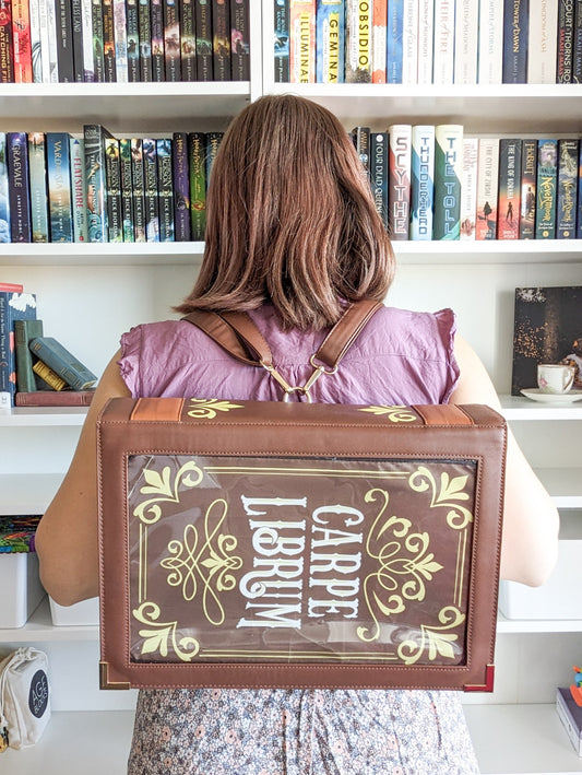 Academia Brown Bookish Ita Bag