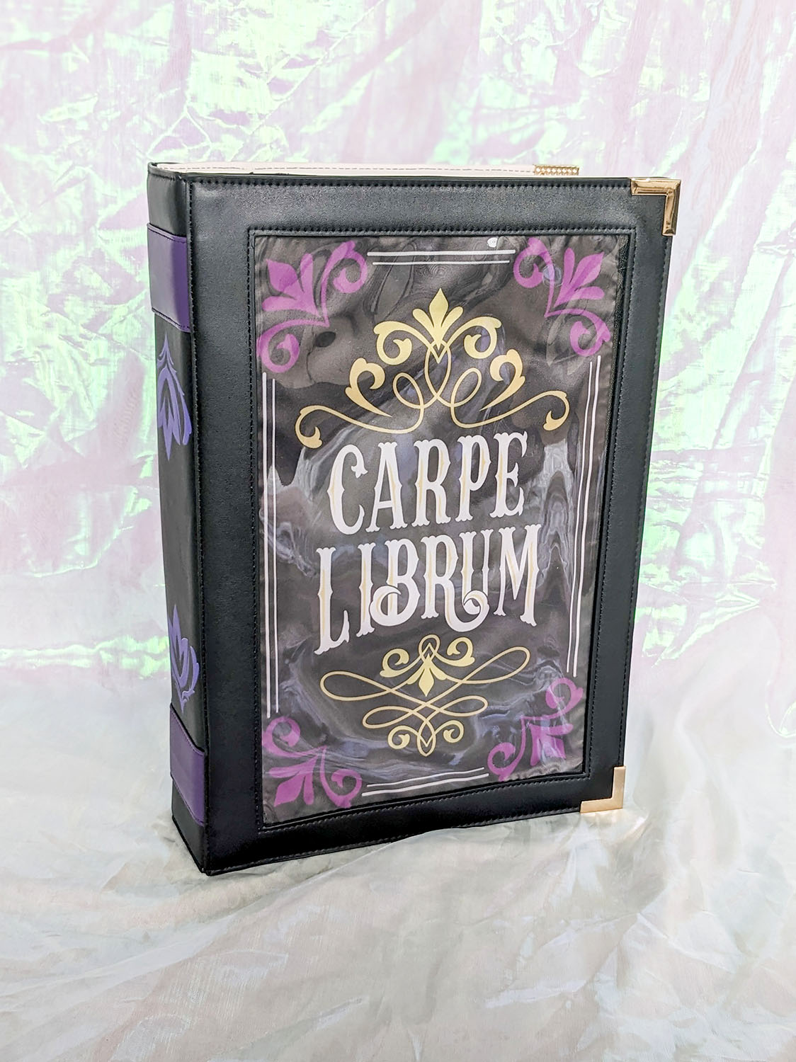 Bookish Ita Bag Cover Insert Black Carpe Librum