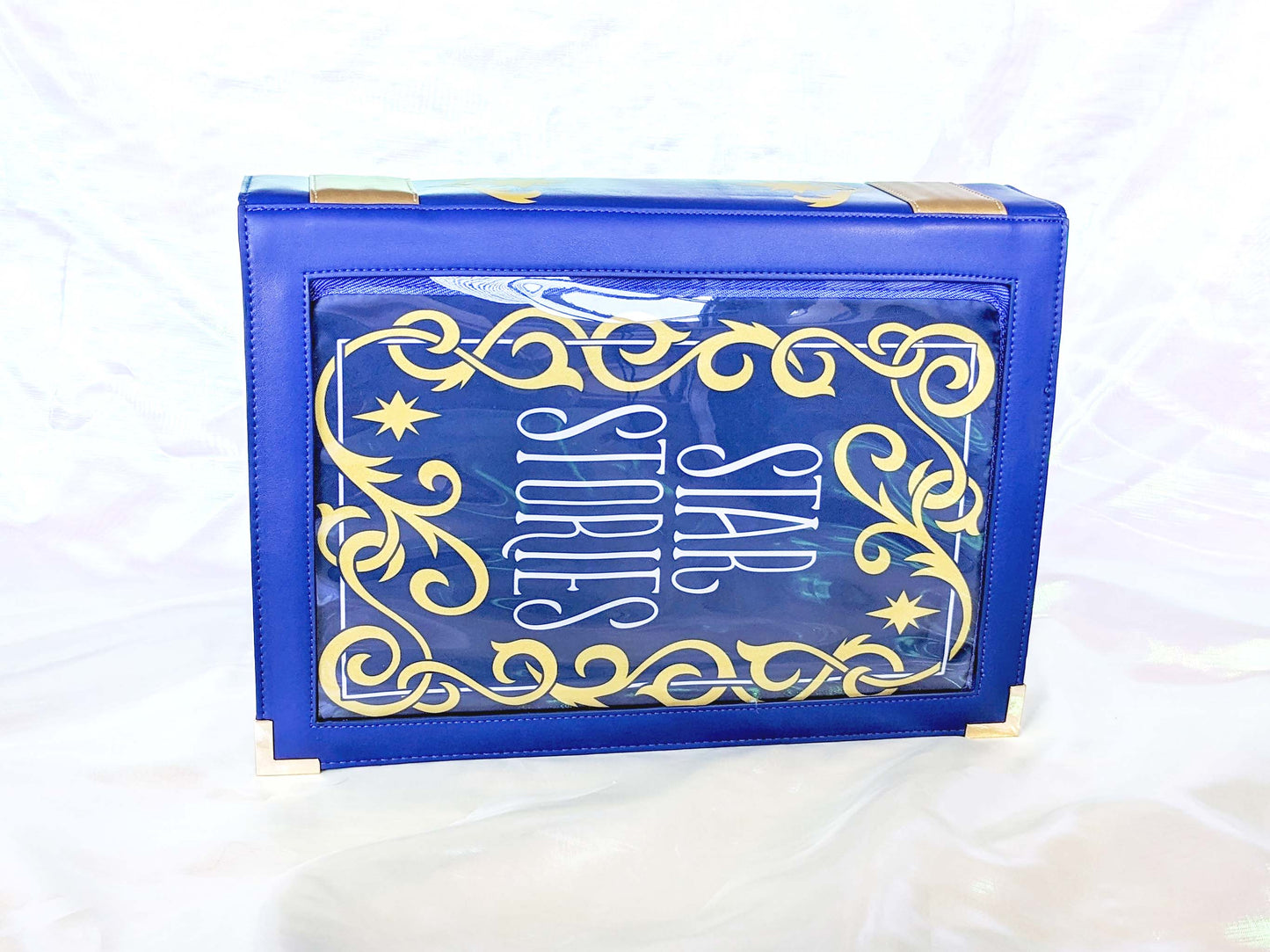 Bookish Ita Messenger Bag Backpack Celestial Blue