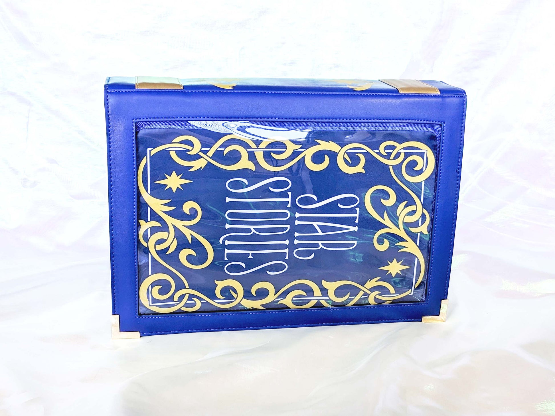Bookish Ita Messenger Bag Backpack Celestial Blue