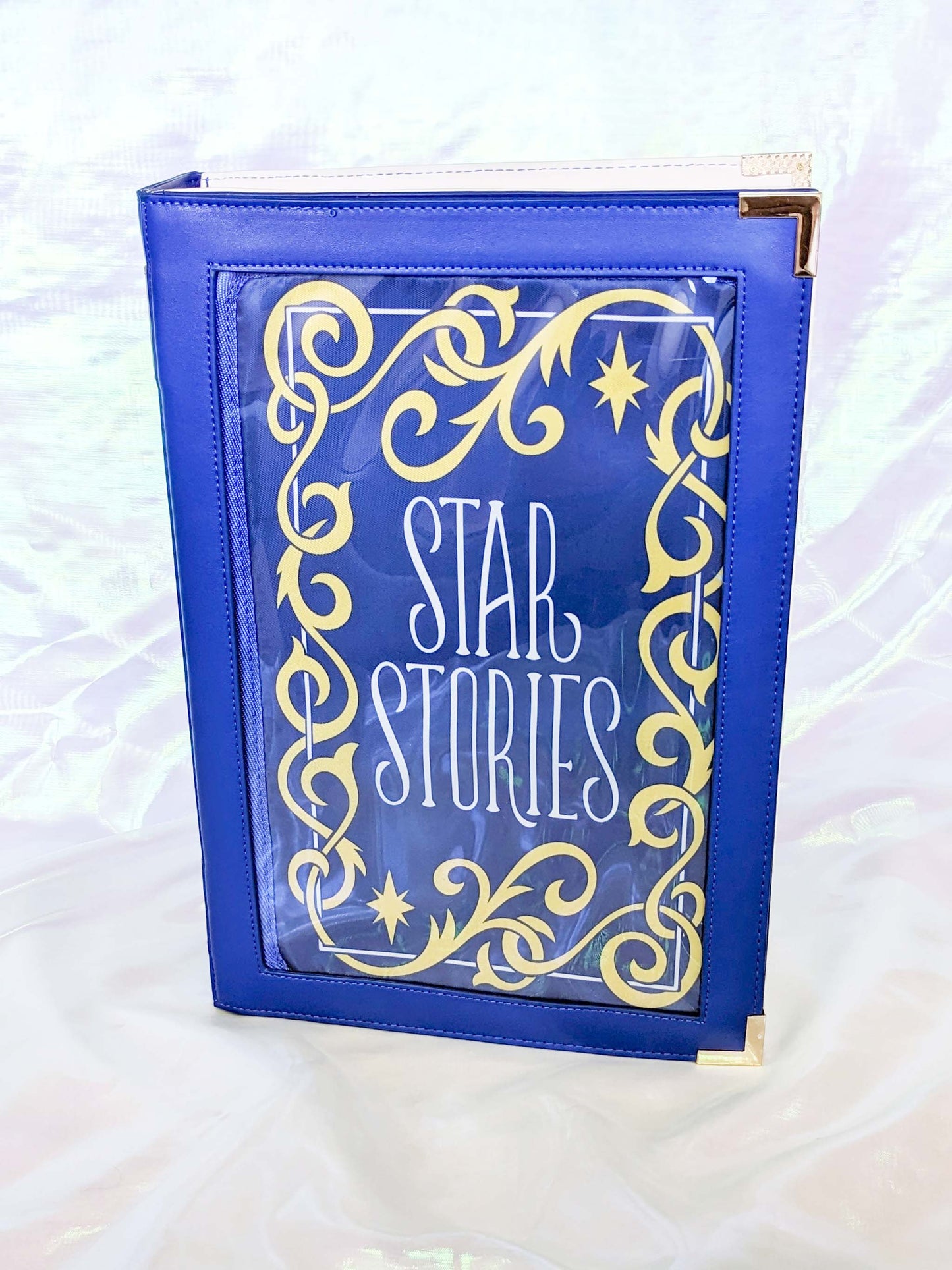 Bookish Ita Messenger Bag Backpack Celestial Blue