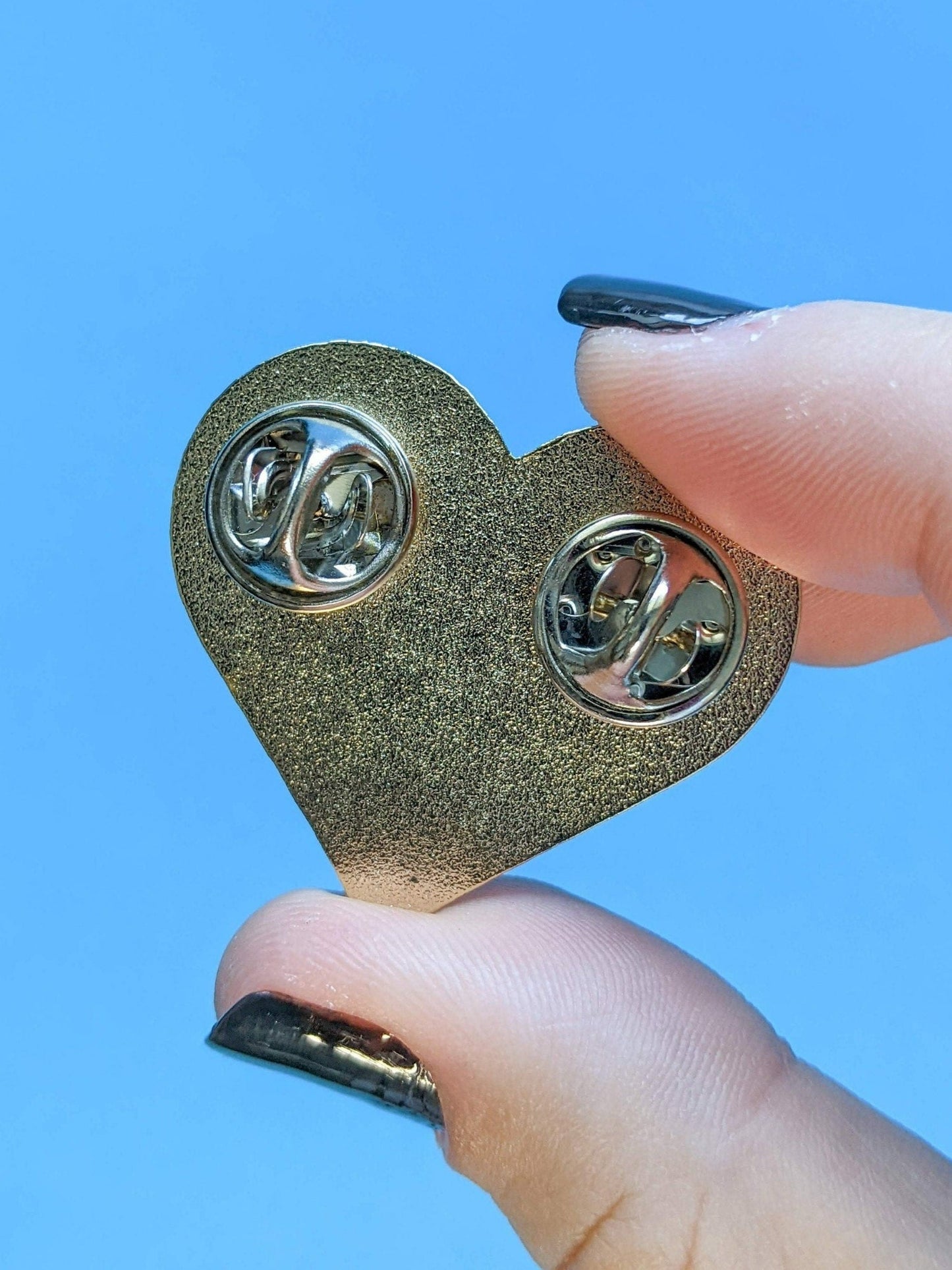 Agatha Witch Heart Pin