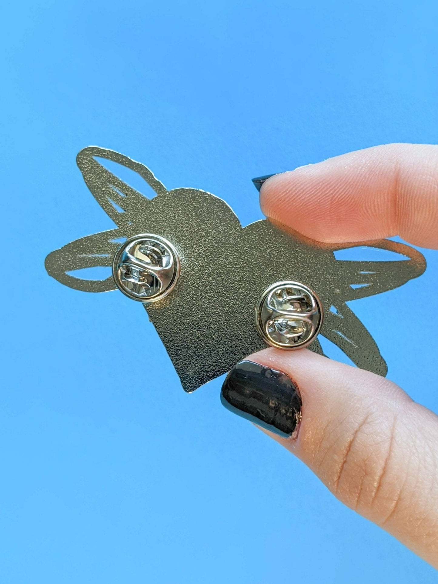Wasp Superhero Enamel Pin with see through wings