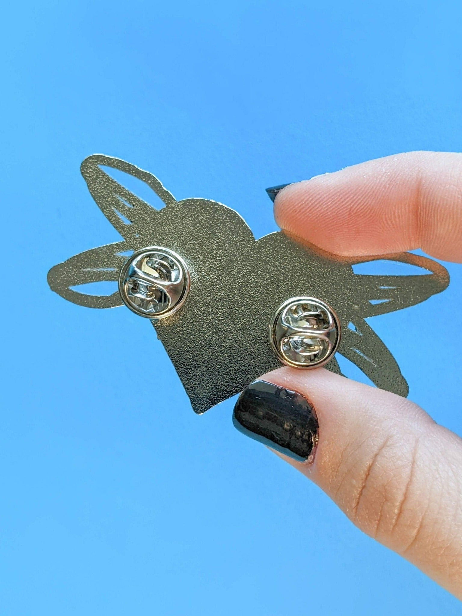 Wasp Superhero Enamel Pin with see through wings