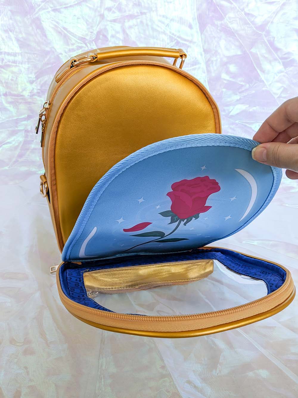 Enchanted Rose Beauty and the Beast Ita Bag Cover Insert