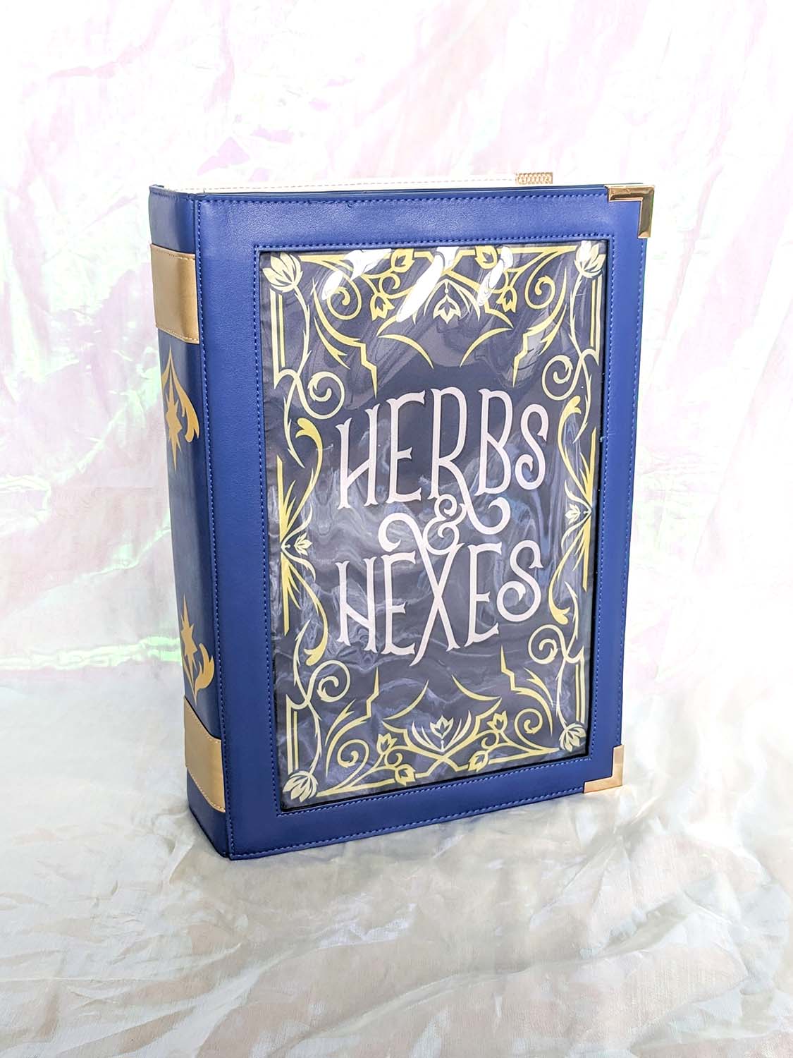 Celestial Blue Bookish Bag Extra Cover Herbs and Hexes