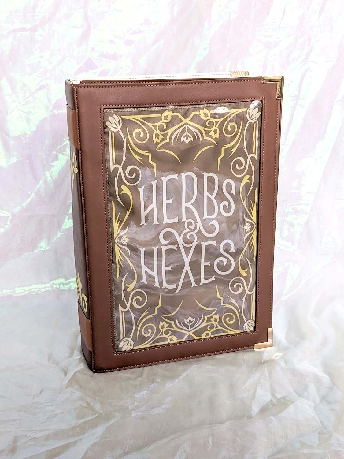 Brown Ita Bag Insert Herbs and Hexes