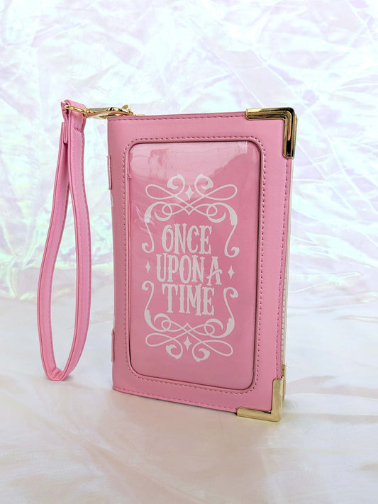 Pink Fairytale Ita Wallet with clip on strap