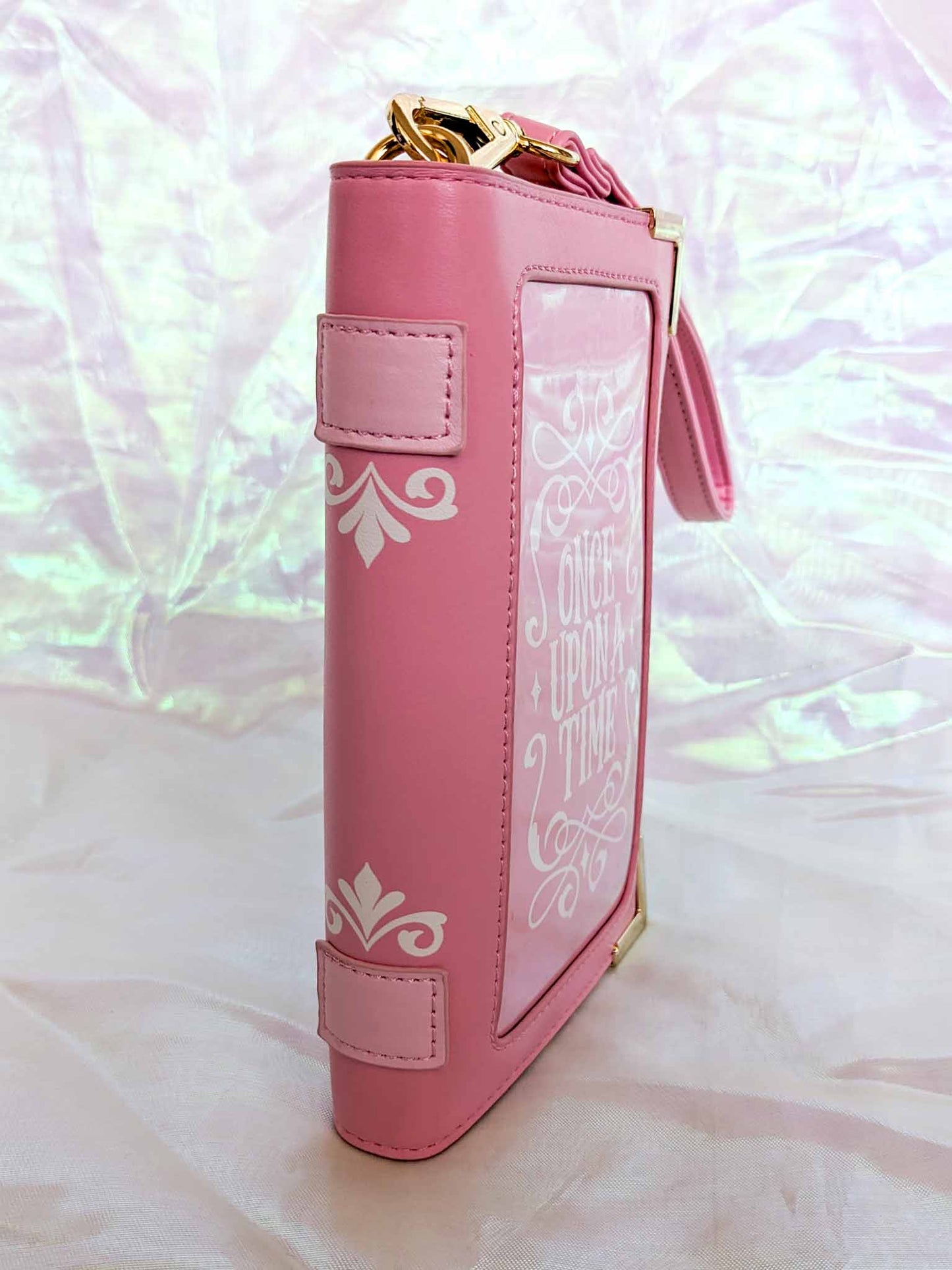 Pink Fairytale Ita Wallet Spine Detail