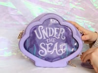 Mermaid Shell Ita Bag Purple – Rainbow Space Unicorn