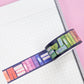 Rainbow Bookcase Washi Tape