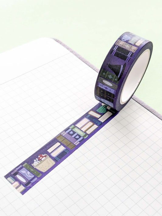 Witch Bookcase Washi Tape